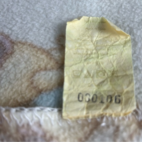 Disney Classic Pooh Fleece Baby Blanket 2006 Winnie The Pooh & Piglet Polyester‎ - Picture 9 of 12